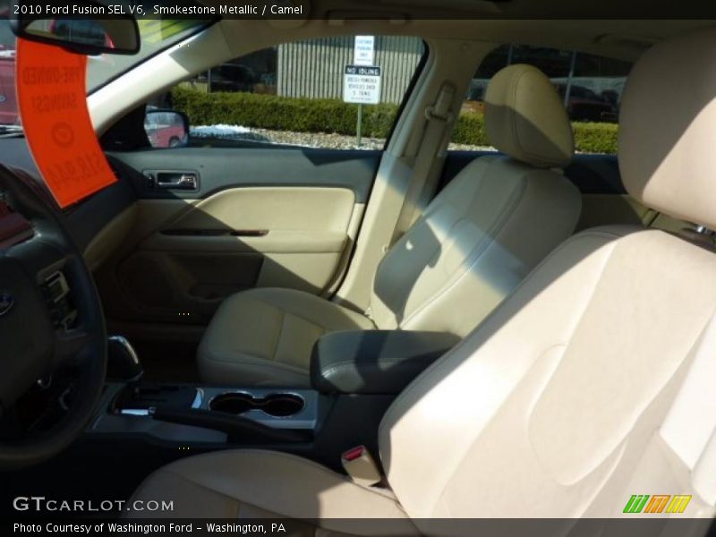 Smokestone Metallic / Camel 2010 Ford Fusion SEL V6