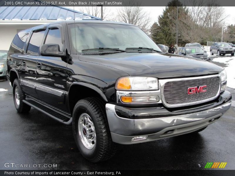 Onyx Black / Neutral Tan/Shale 2001 GMC Yukon XL 2500 SLT 4x4