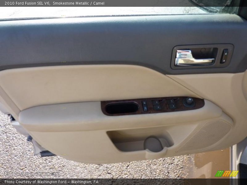 Smokestone Metallic / Camel 2010 Ford Fusion SEL V6