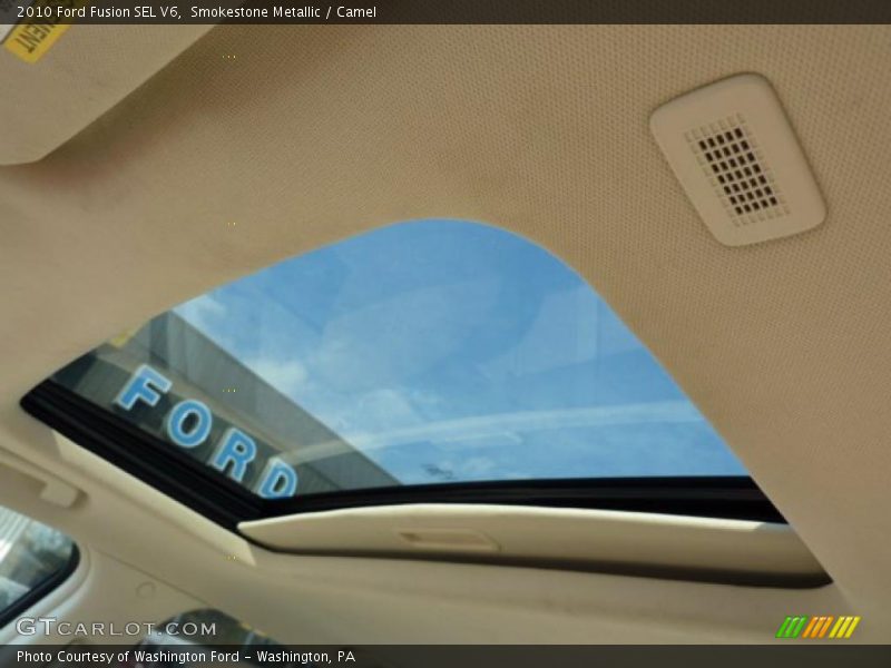 Smokestone Metallic / Camel 2010 Ford Fusion SEL V6