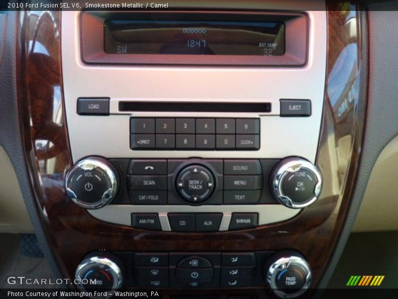 Smokestone Metallic / Camel 2010 Ford Fusion SEL V6