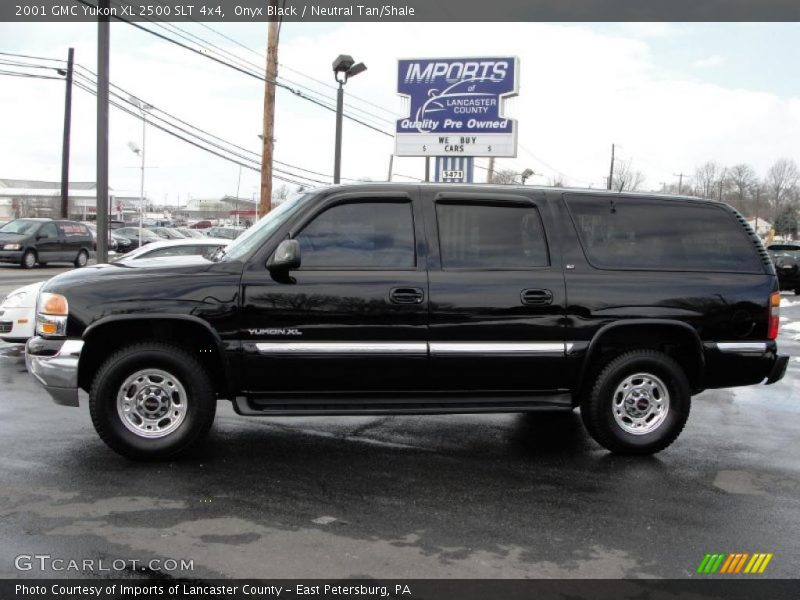 Onyx Black / Neutral Tan/Shale 2001 GMC Yukon XL 2500 SLT 4x4