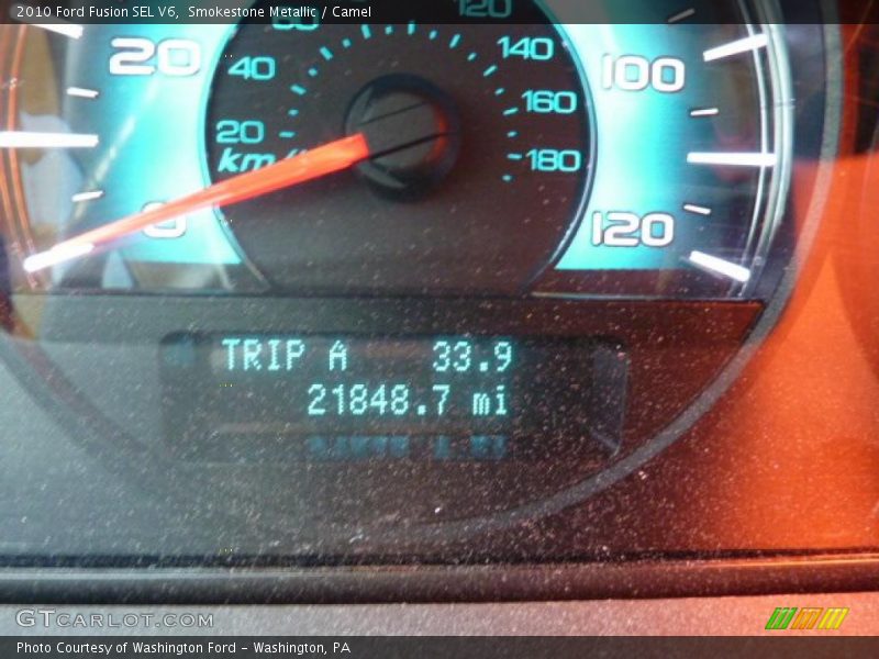 Smokestone Metallic / Camel 2010 Ford Fusion SEL V6