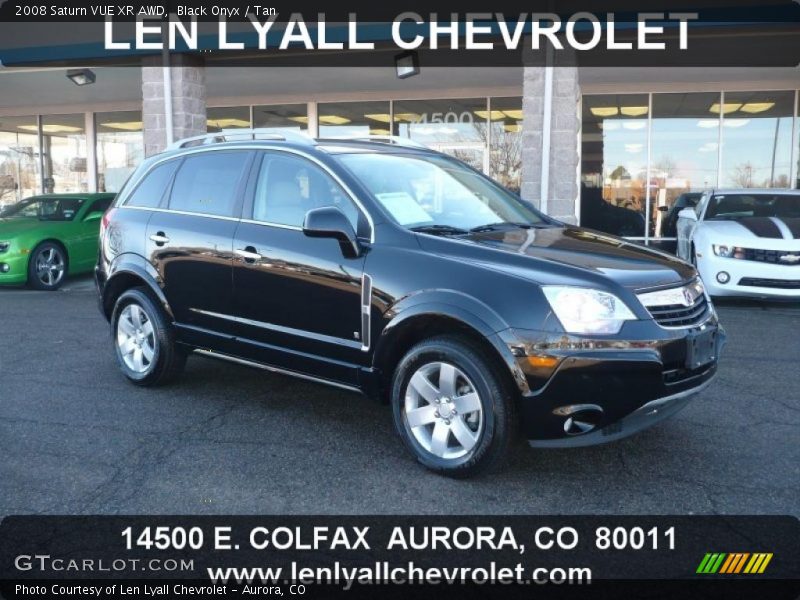 Black Onyx / Tan 2008 Saturn VUE XR AWD