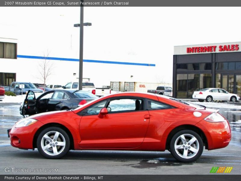 Sunset Pearlescent / Dark Charcoal 2007 Mitsubishi Eclipse GS Coupe