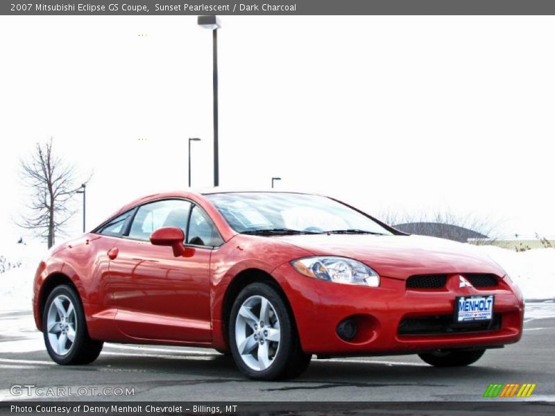 Sunset Pearlescent / Dark Charcoal 2007 Mitsubishi Eclipse GS Coupe