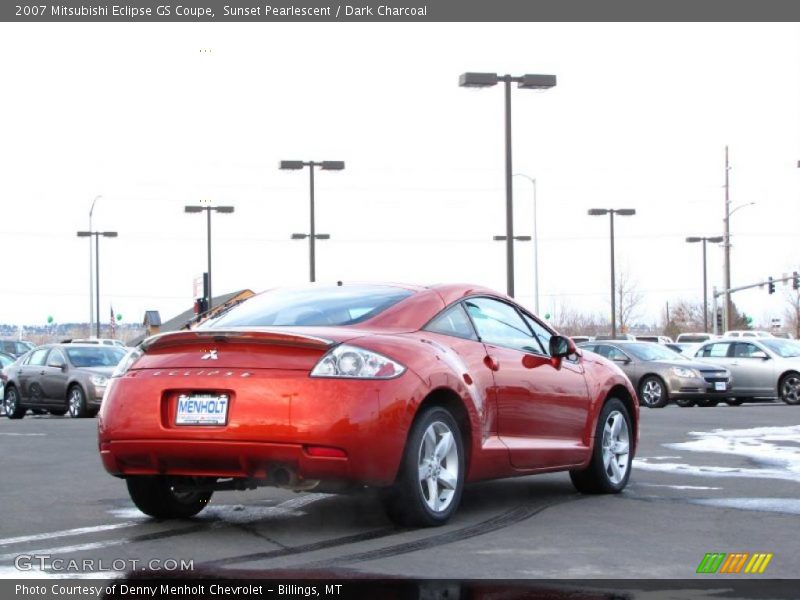 Sunset Pearlescent / Dark Charcoal 2007 Mitsubishi Eclipse GS Coupe