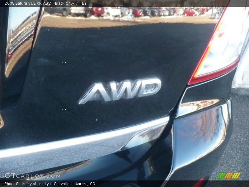 Black Onyx / Tan 2008 Saturn VUE XR AWD