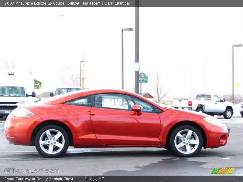 Sunset Pearlescent / Dark Charcoal 2007 Mitsubishi Eclipse GS Coupe
