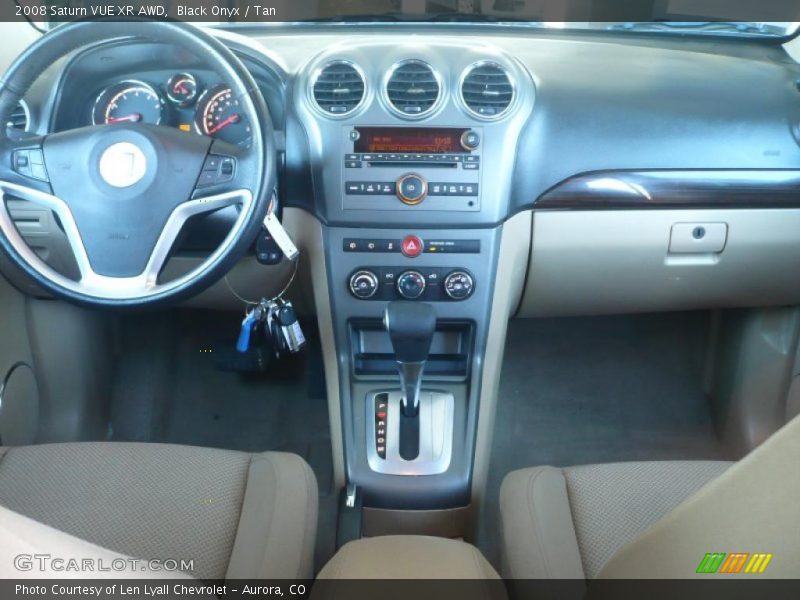 Black Onyx / Tan 2008 Saturn VUE XR AWD