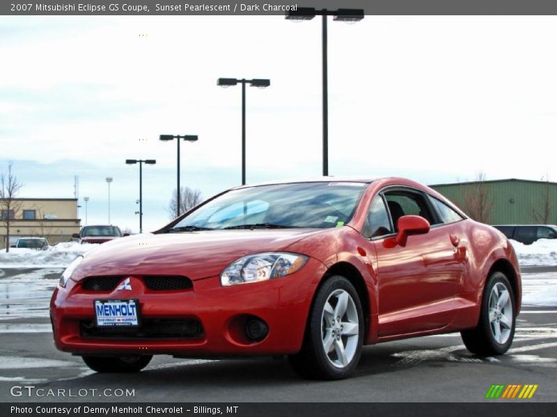 Sunset Pearlescent / Dark Charcoal 2007 Mitsubishi Eclipse GS Coupe