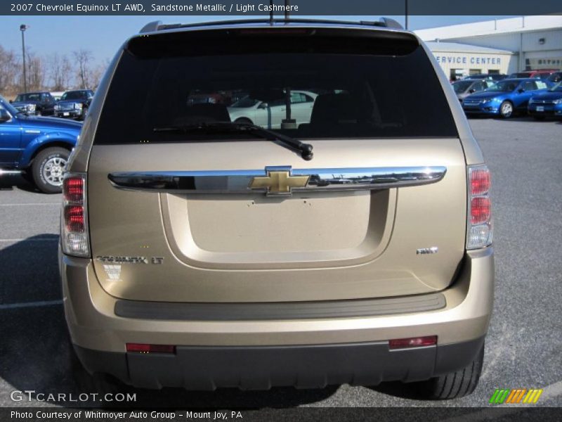 Sandstone Metallic / Light Cashmere 2007 Chevrolet Equinox LT AWD