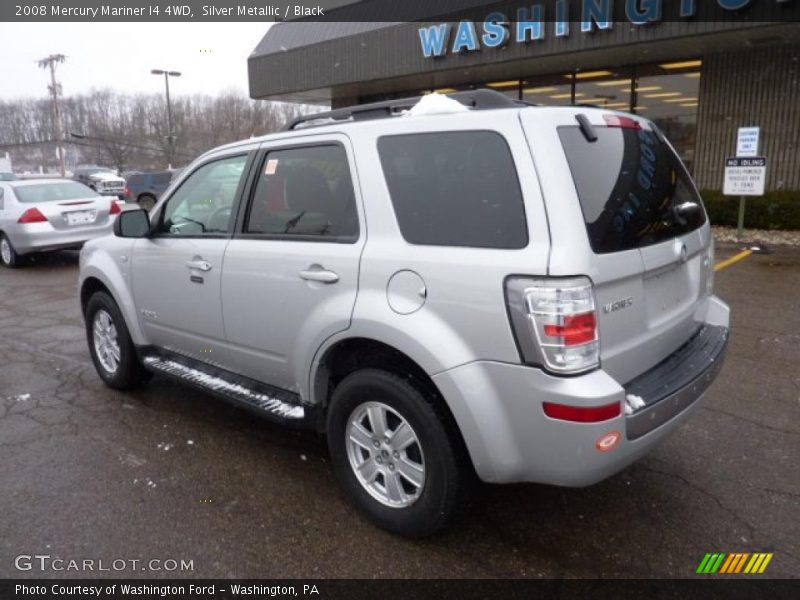 Silver Metallic / Black 2008 Mercury Mariner I4 4WD