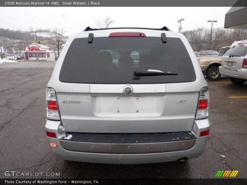 Silver Metallic / Black 2008 Mercury Mariner I4 4WD