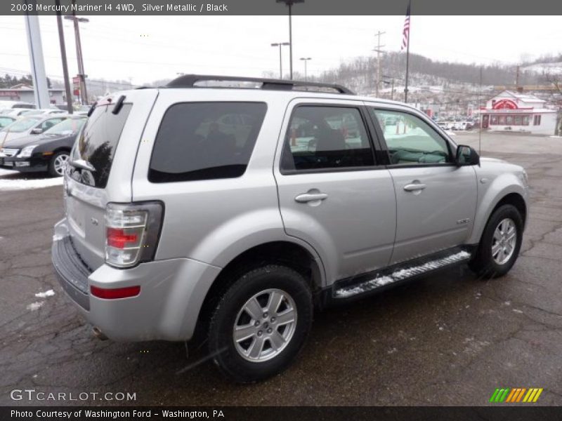 Silver Metallic / Black 2008 Mercury Mariner I4 4WD
