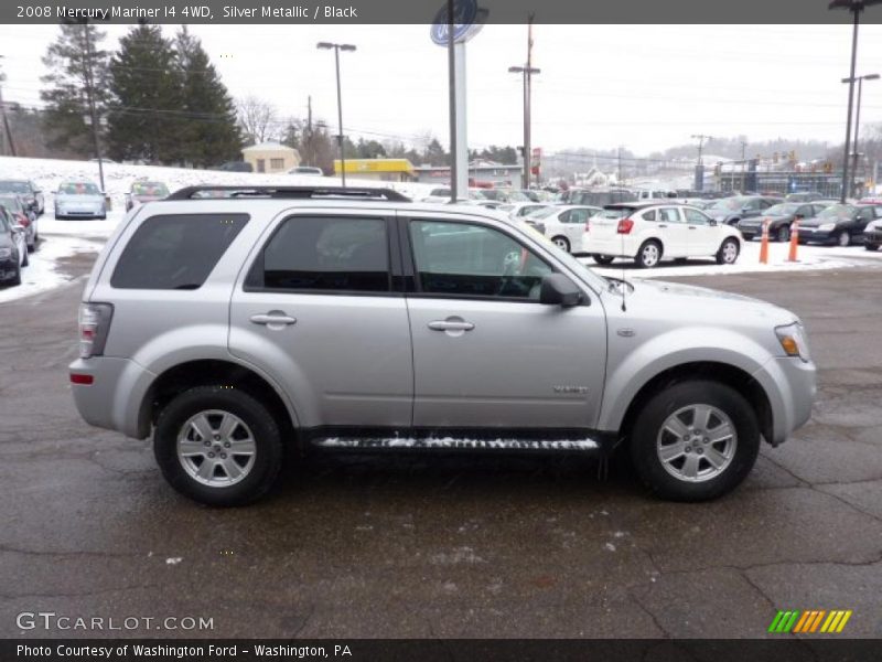 Silver Metallic / Black 2008 Mercury Mariner I4 4WD