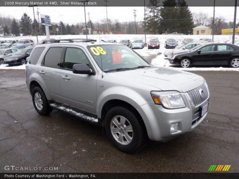 Silver Metallic / Black 2008 Mercury Mariner I4 4WD