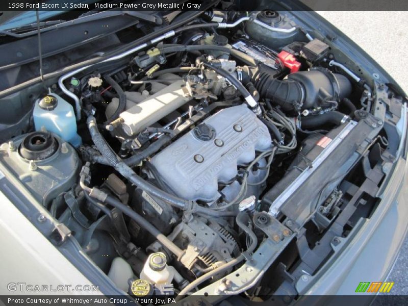  1998 Escort LX Sedan Engine - 2.0 Liter SOHC 8-Valve 4 Cylinder