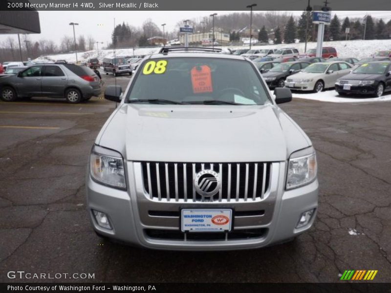 Silver Metallic / Black 2008 Mercury Mariner I4 4WD