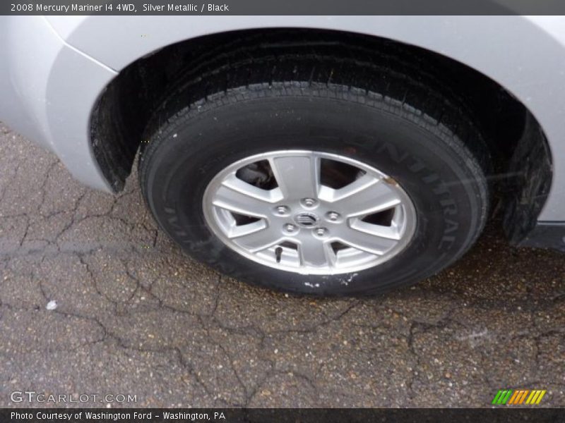Silver Metallic / Black 2008 Mercury Mariner I4 4WD