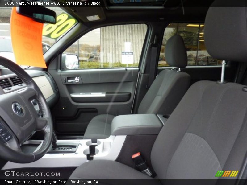 Silver Metallic / Black 2008 Mercury Mariner I4 4WD