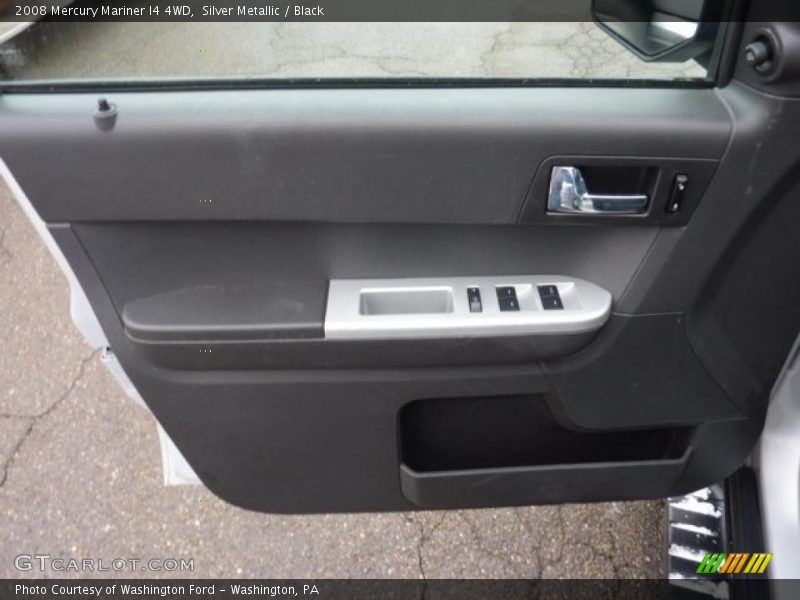 Silver Metallic / Black 2008 Mercury Mariner I4 4WD
