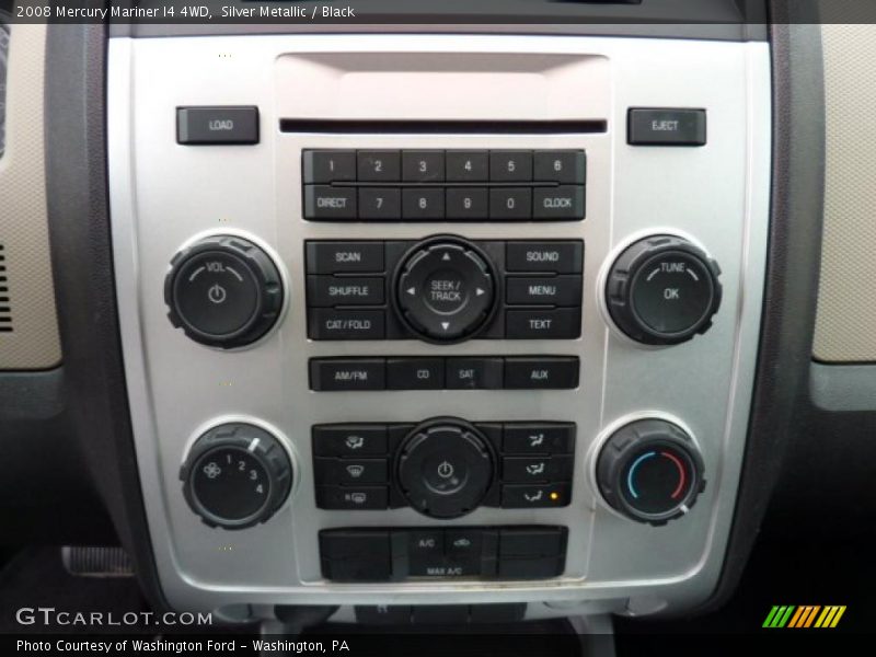 Silver Metallic / Black 2008 Mercury Mariner I4 4WD