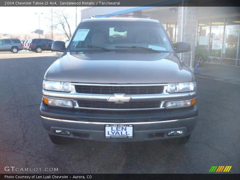 Sandalwood Metallic / Tan/Neutral 2004 Chevrolet Tahoe LS 4x4