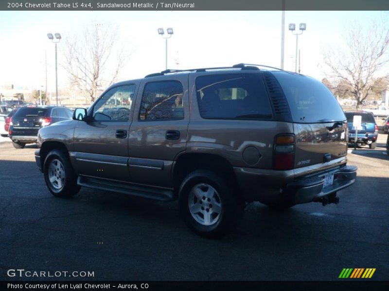 Sandalwood Metallic / Tan/Neutral 2004 Chevrolet Tahoe LS 4x4