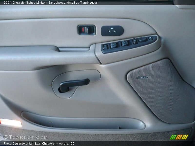Sandalwood Metallic / Tan/Neutral 2004 Chevrolet Tahoe LS 4x4