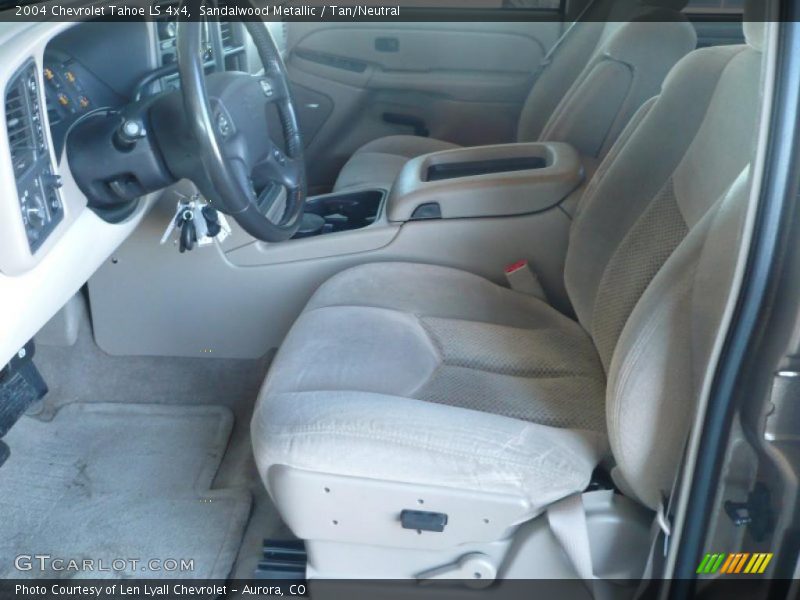 Sandalwood Metallic / Tan/Neutral 2004 Chevrolet Tahoe LS 4x4