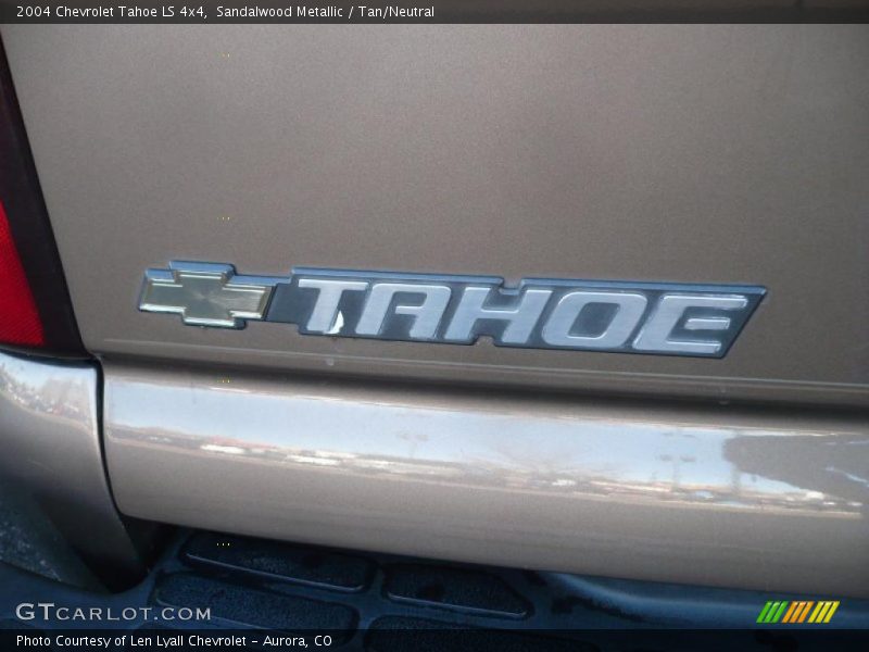 Sandalwood Metallic / Tan/Neutral 2004 Chevrolet Tahoe LS 4x4