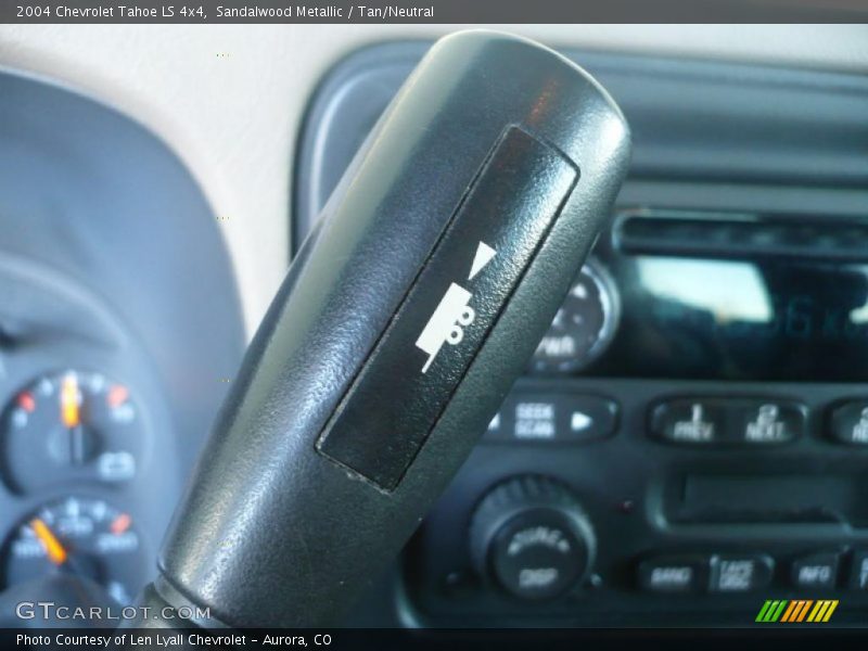 Sandalwood Metallic / Tan/Neutral 2004 Chevrolet Tahoe LS 4x4