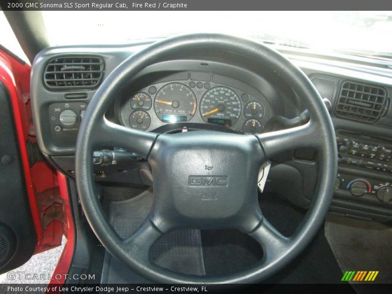  2000 Sonoma SLS Sport Regular Cab Steering Wheel