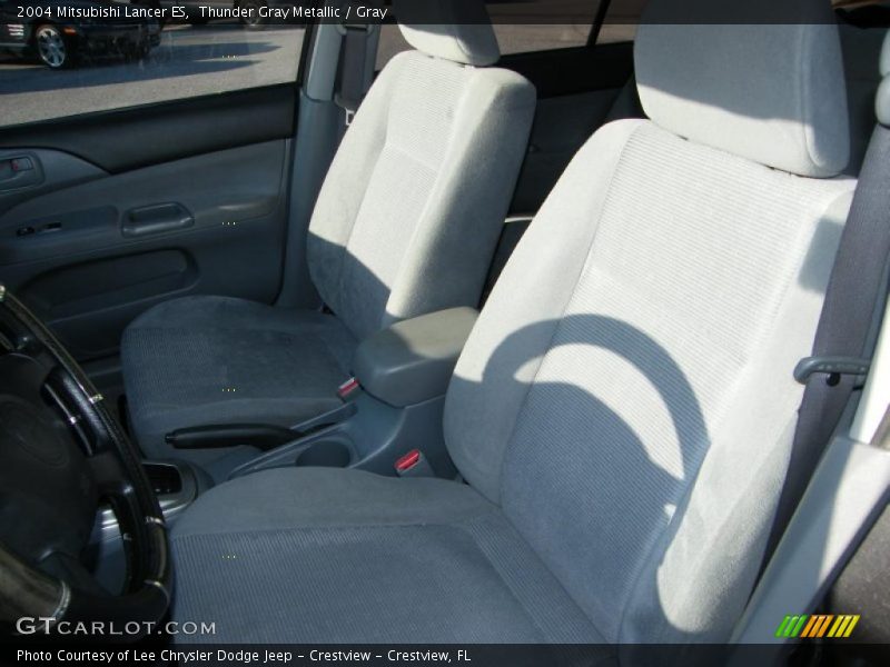 Thunder Gray Metallic / Gray 2004 Mitsubishi Lancer ES