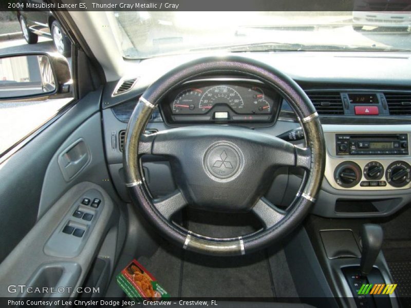 Thunder Gray Metallic / Gray 2004 Mitsubishi Lancer ES