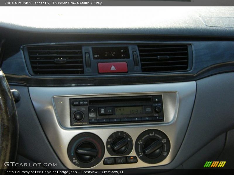 Thunder Gray Metallic / Gray 2004 Mitsubishi Lancer ES