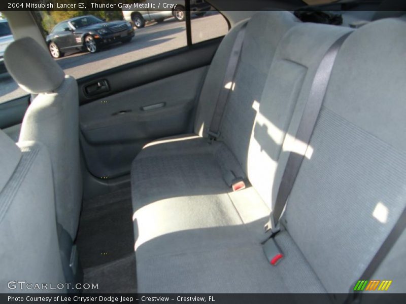 Thunder Gray Metallic / Gray 2004 Mitsubishi Lancer ES