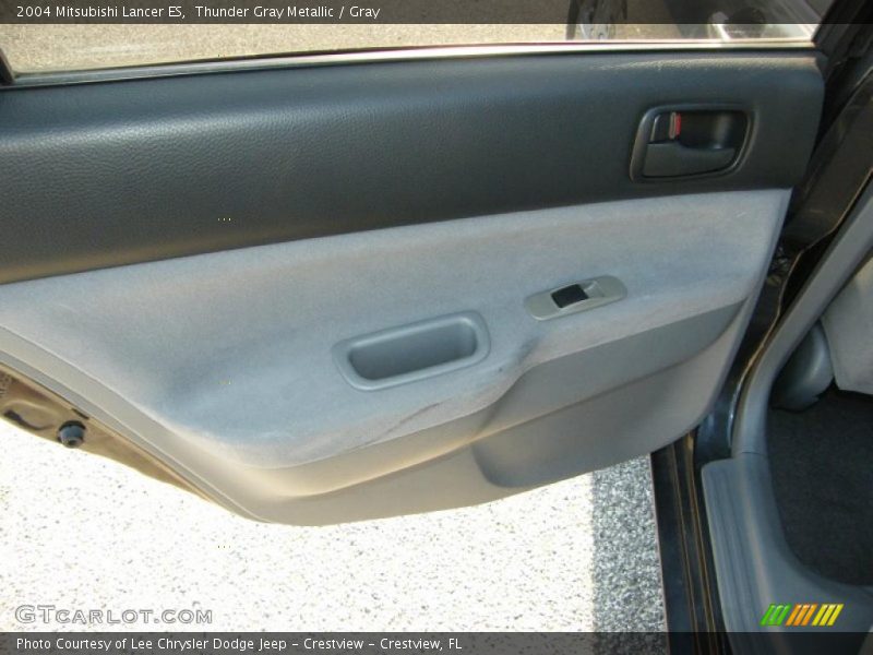 Thunder Gray Metallic / Gray 2004 Mitsubishi Lancer ES