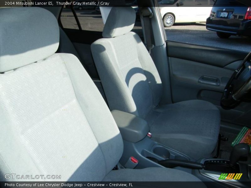 Thunder Gray Metallic / Gray 2004 Mitsubishi Lancer ES
