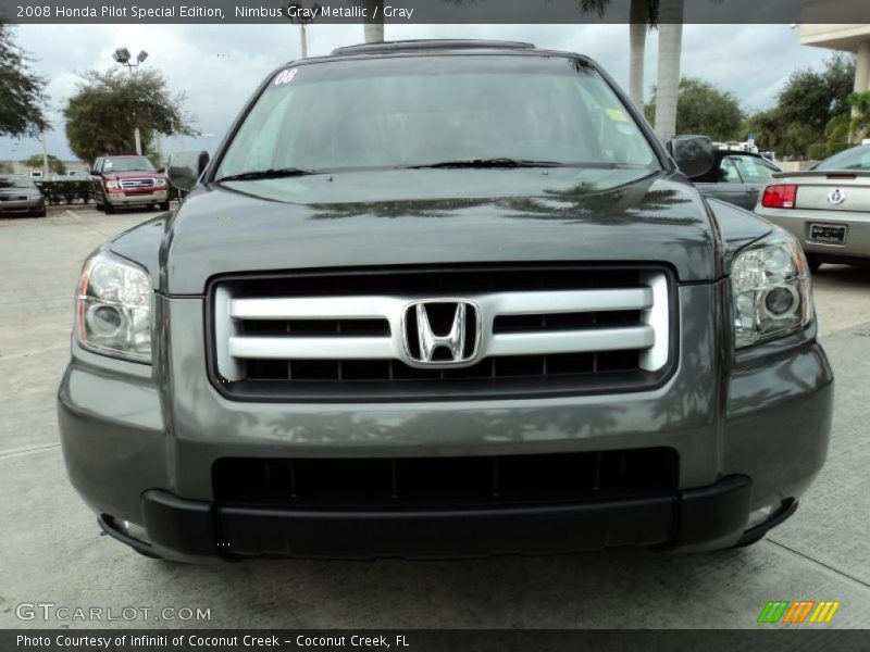 Nimbus Gray Metallic / Gray 2008 Honda Pilot Special Edition