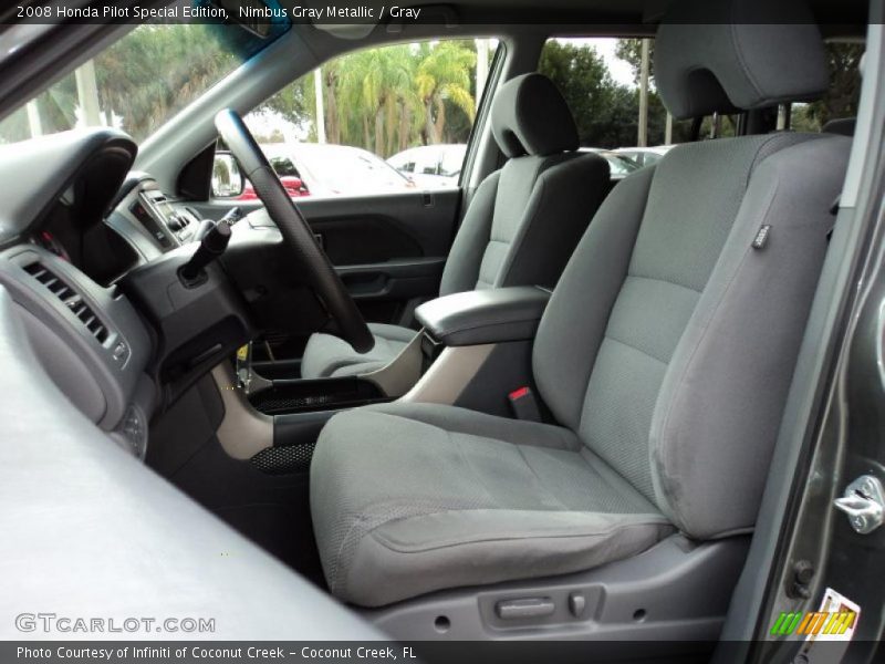 Nimbus Gray Metallic / Gray 2008 Honda Pilot Special Edition