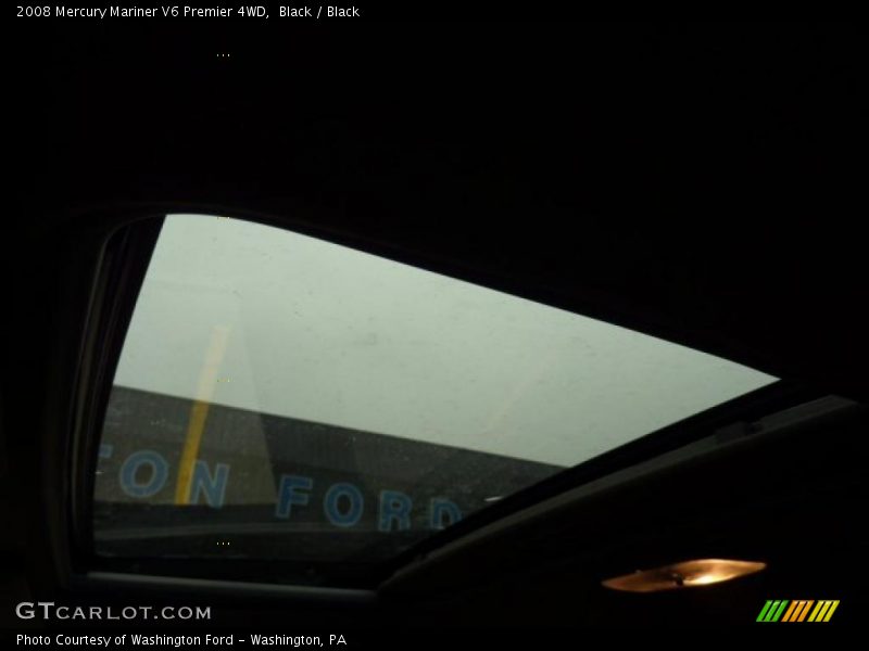 Black / Black 2008 Mercury Mariner V6 Premier 4WD
