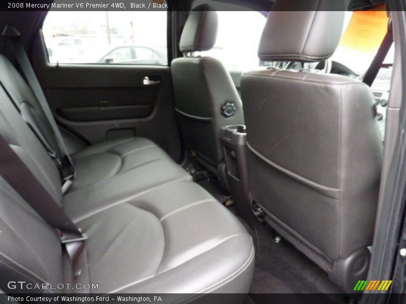 Black / Black 2008 Mercury Mariner V6 Premier 4WD