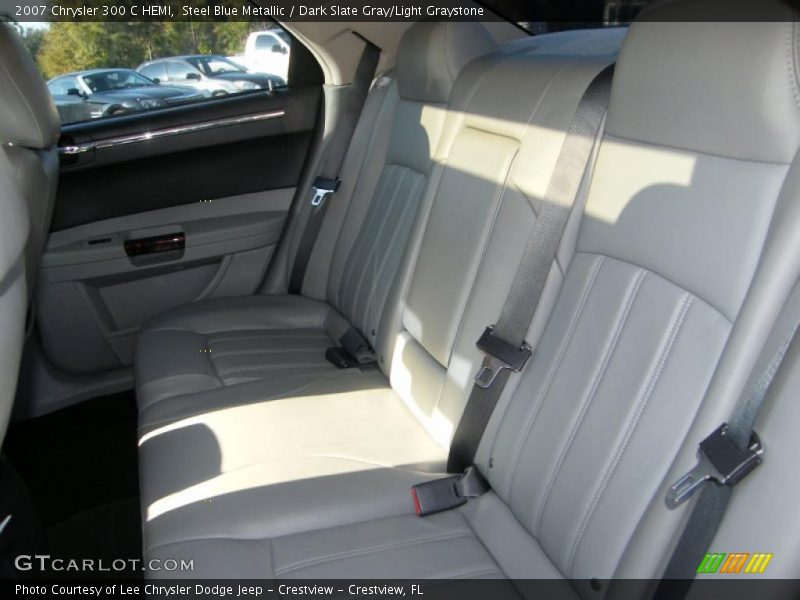 Steel Blue Metallic / Dark Slate Gray/Light Graystone 2007 Chrysler 300 C HEMI