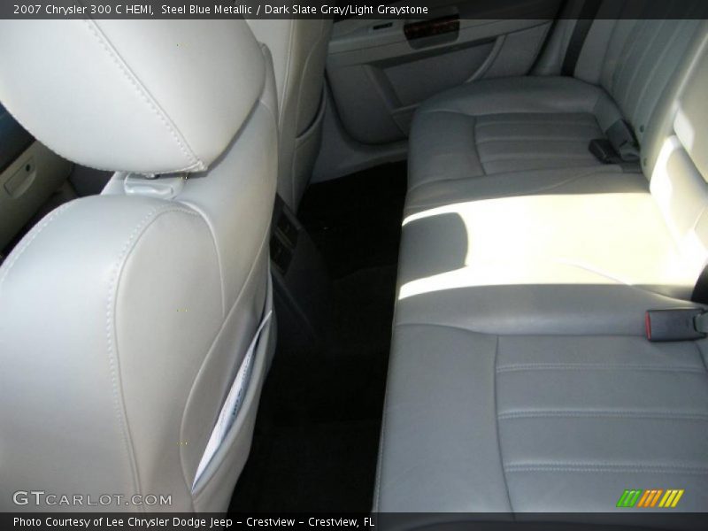 Steel Blue Metallic / Dark Slate Gray/Light Graystone 2007 Chrysler 300 C HEMI