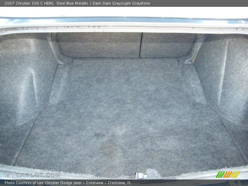 Steel Blue Metallic / Dark Slate Gray/Light Graystone 2007 Chrysler 300 C HEMI