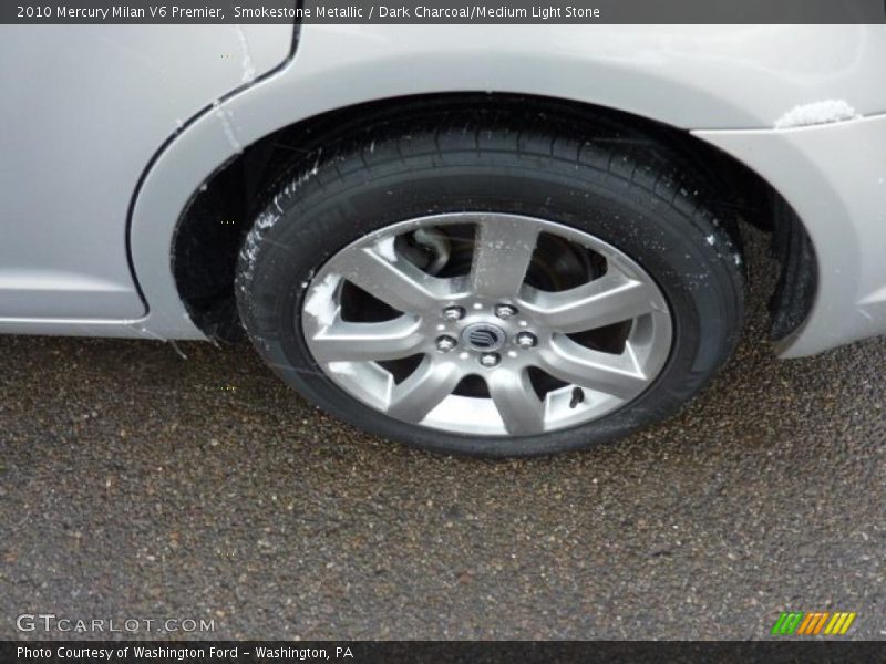 Smokestone Metallic / Dark Charcoal/Medium Light Stone 2010 Mercury Milan V6 Premier