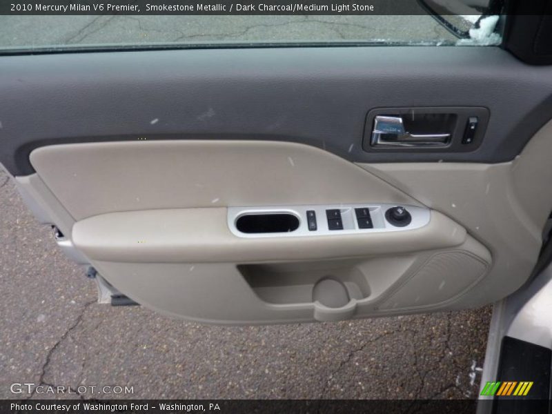 Smokestone Metallic / Dark Charcoal/Medium Light Stone 2010 Mercury Milan V6 Premier