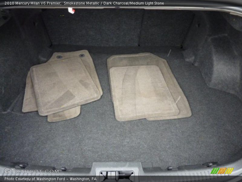 Smokestone Metallic / Dark Charcoal/Medium Light Stone 2010 Mercury Milan V6 Premier